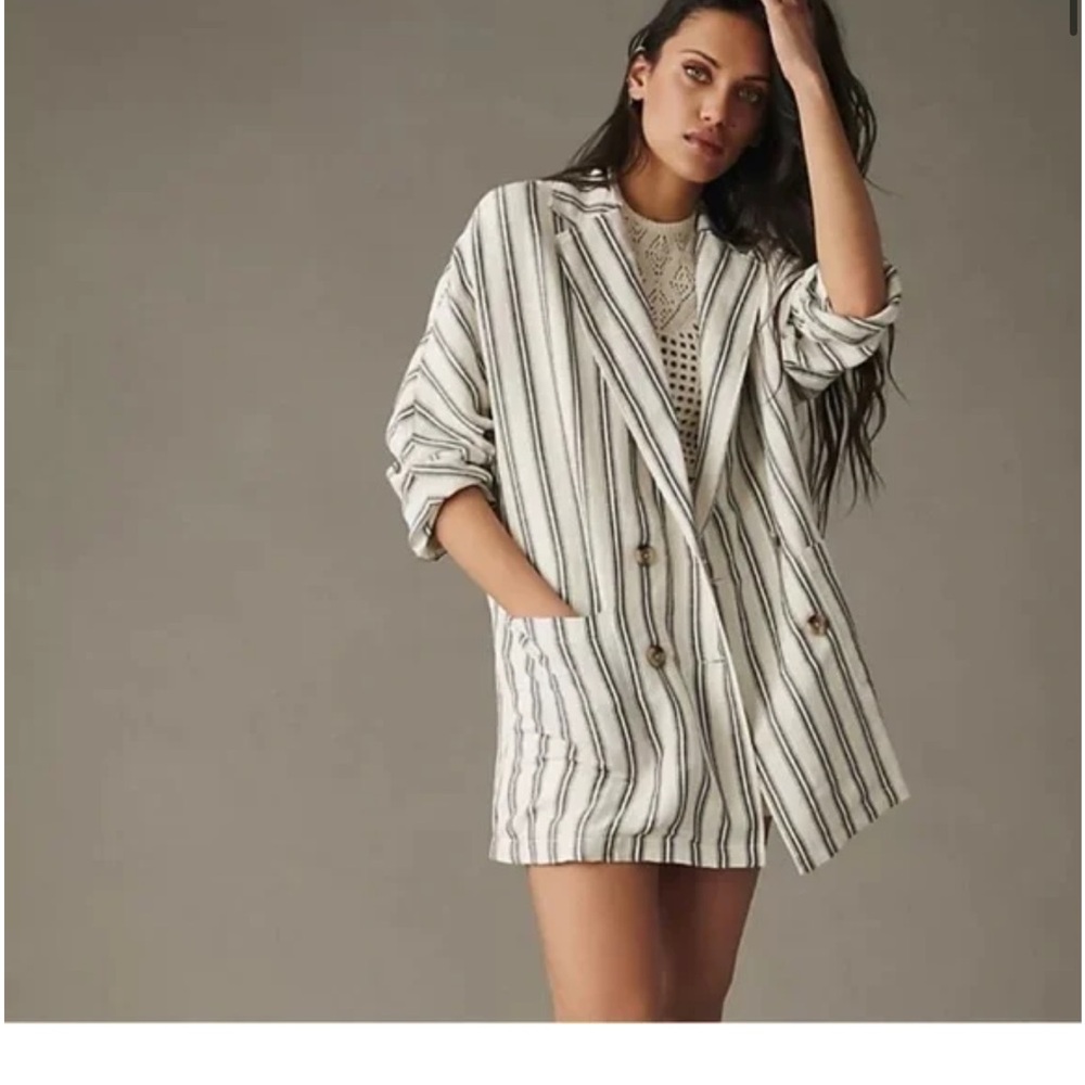 Anthropologie Pilcro Dolman-Sleeve Blazer Size Small